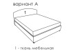 Ліжко "Мілена " 160х200 см